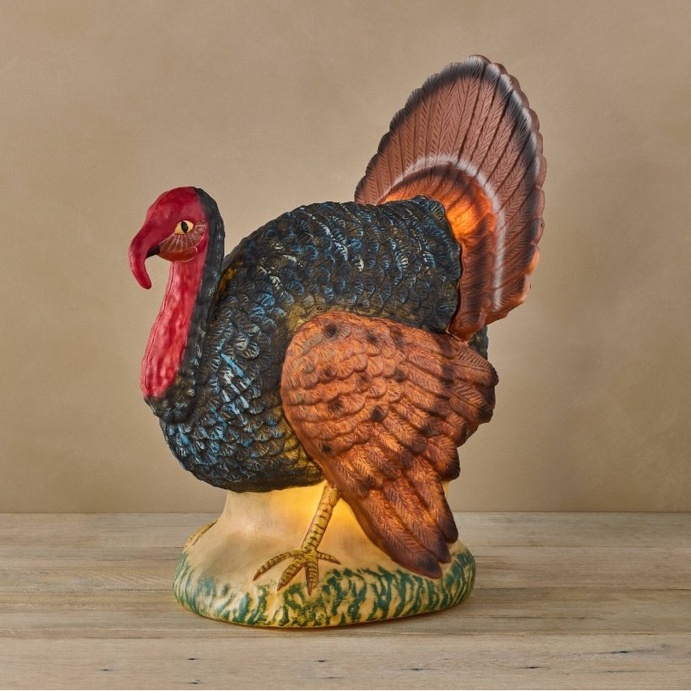 John Derian for Target 17” decor Turkey Lit Blow Mold